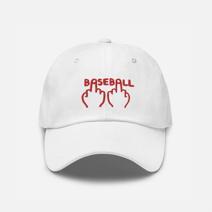 Baseball Finger - Dad Hat