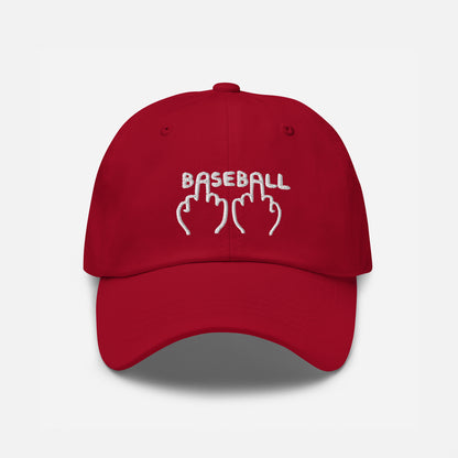 Baseball Finger - Dad Hat