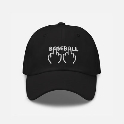 Baseball Finger - Dad Hat